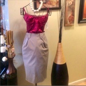 Dolce & Gabbana 4 pencil skirt With pockets